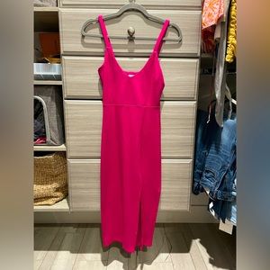 Lovers and Friends XS pink midi dress